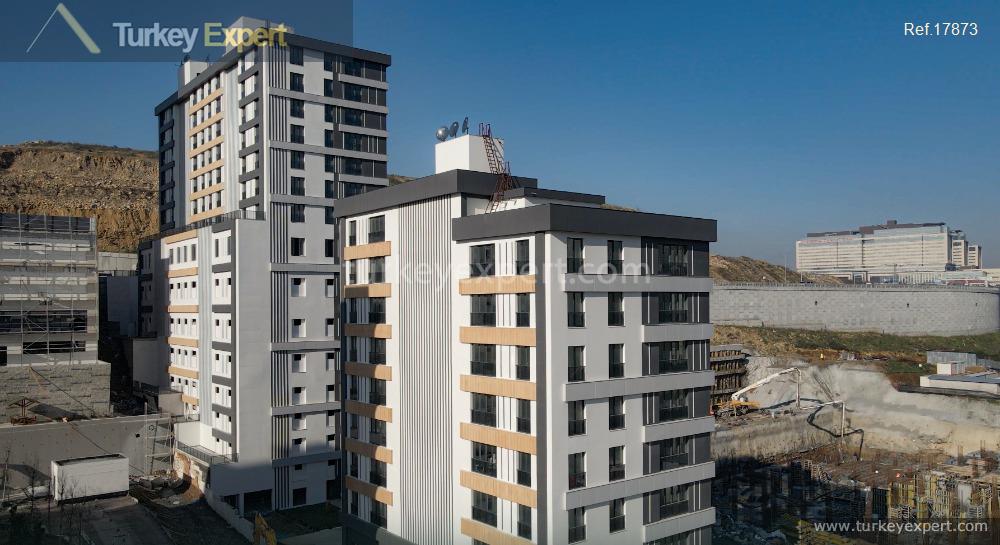 8111new apartments with facilities in istanbul basaksehir near the metro