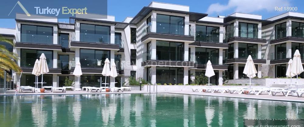Apartments for sale in Bodrum Yalikavak with a private beach and a high rental yield 0