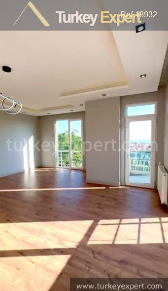 01terraced bright apartment with sea view in istanbul beylikduzu