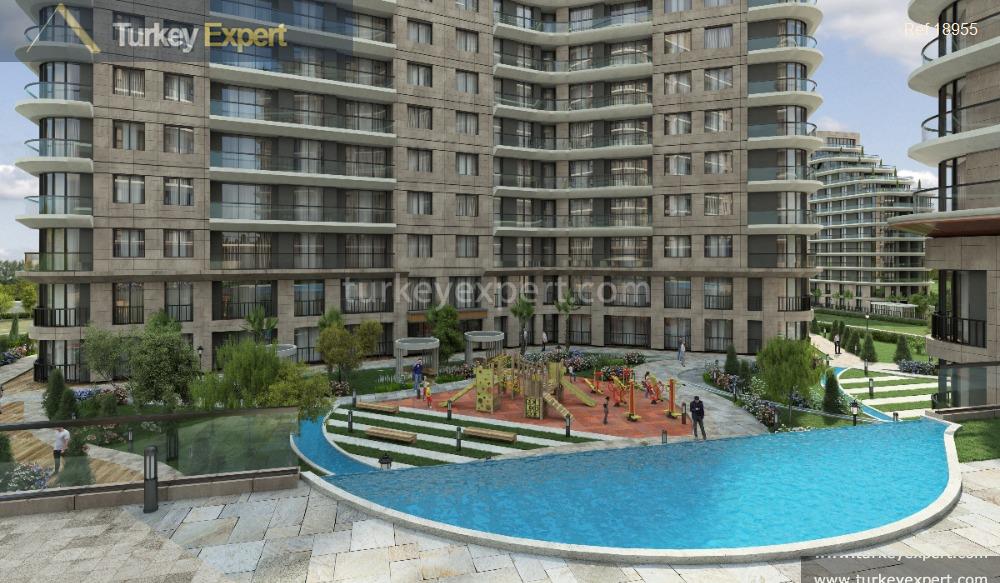 Modern Apartments for a refined lifestyle in Istanbul Kucukcekmece 1