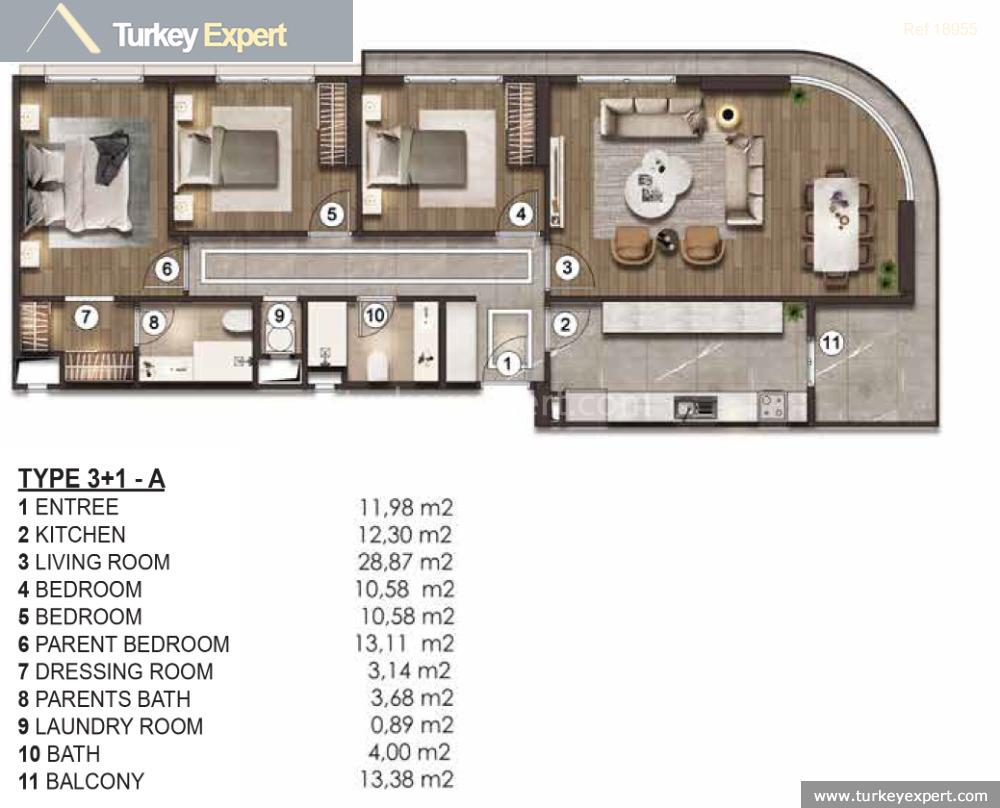 _fp_1modern apartments for a refined lifestyle in istanbul kucukcekmece9