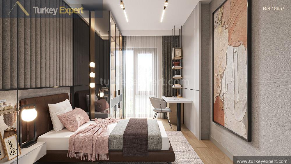 1311contemporary built stylish apartments in istanbul bahcesehir