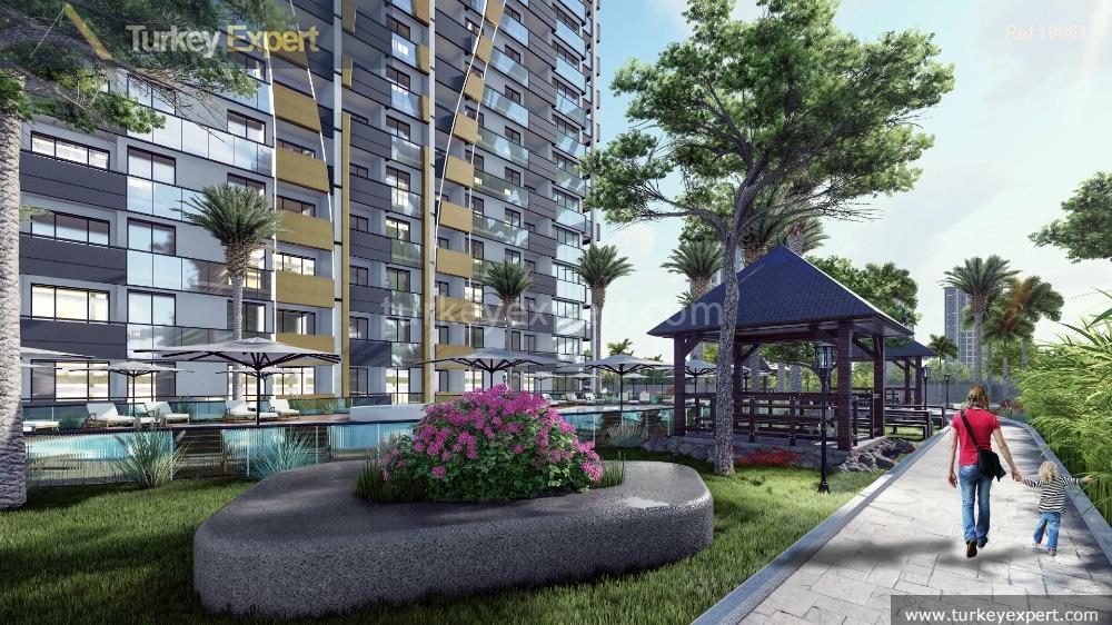 Modern apartments for sale in Mersin close to the sea 0