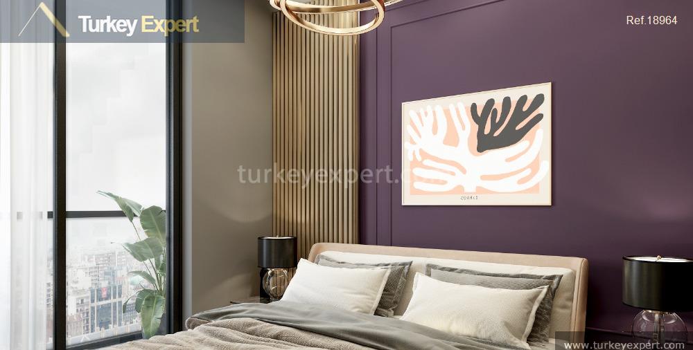 5modern apartments with smart systems in mersin close to the