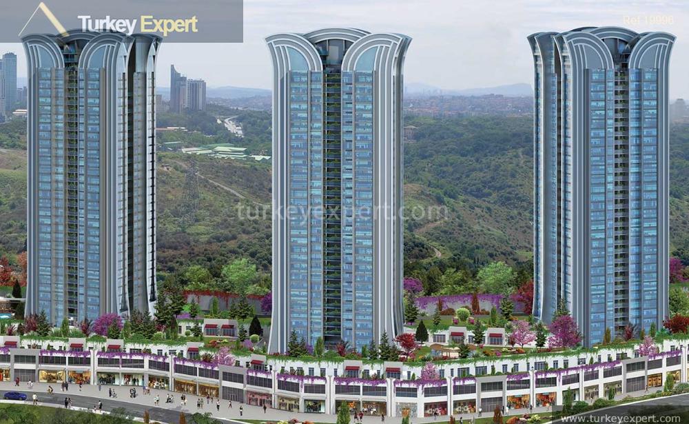 001buy a luxurious apartment in istanbul sariyer suitable for citizenship