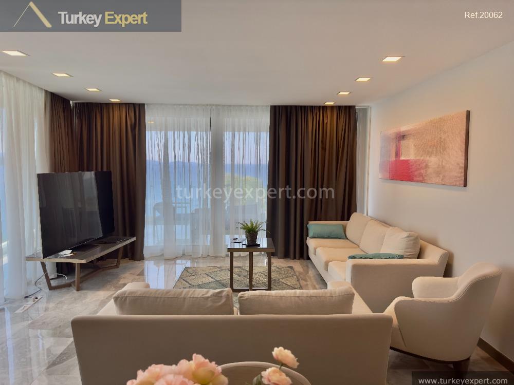 1luxury beachfront penthouse and villa in a bodrum affluent sea25