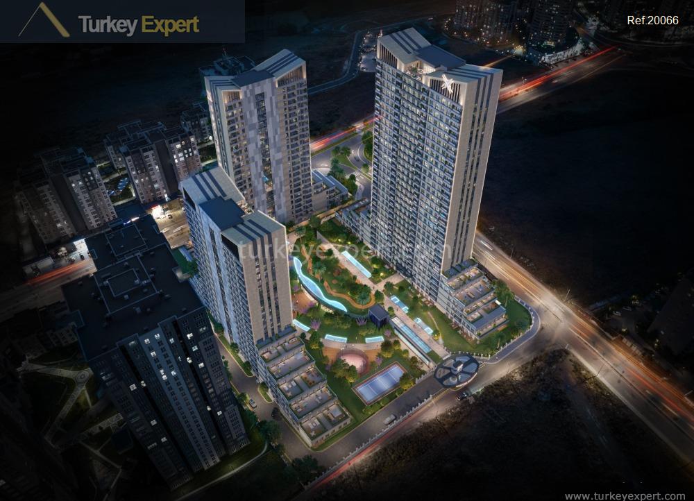 Продажа квартир в Стамбуле в районе Бахчешехир 3