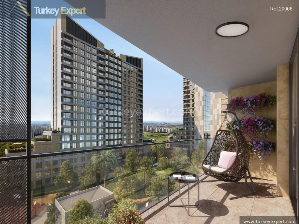 stunning lifestyle apartments for sale in istanbul bahcesehir15