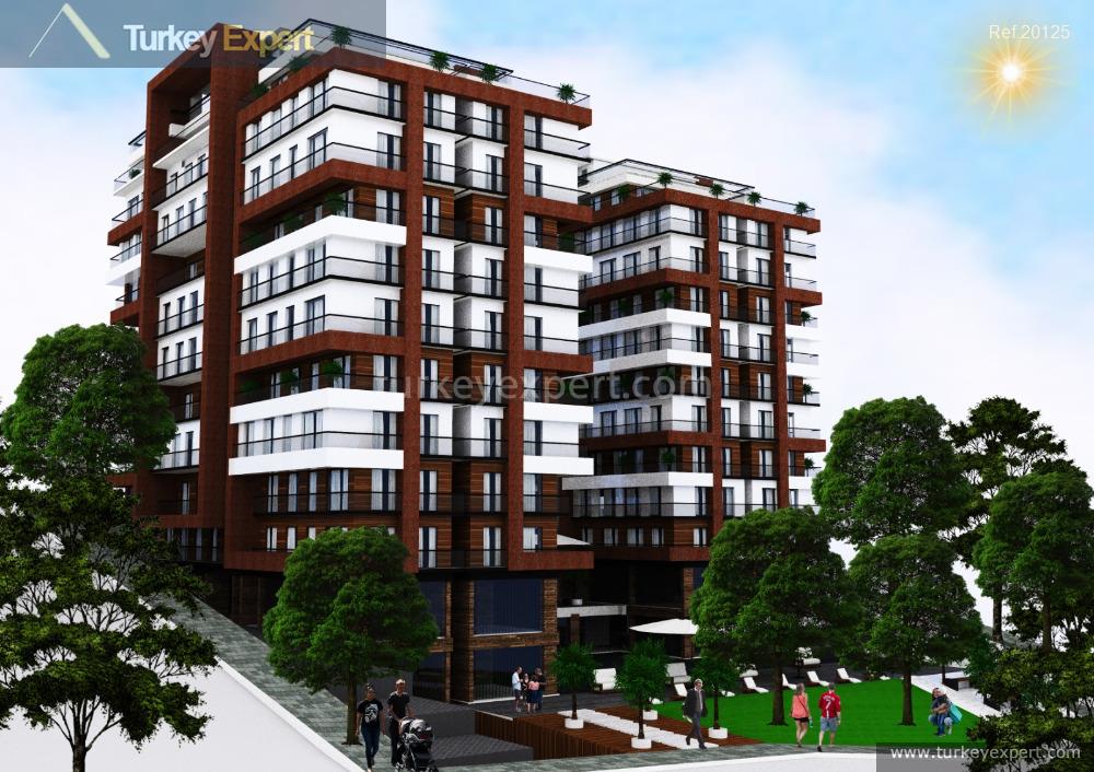 011lifestyle apartments with stunning forest views in istanbul kagithane