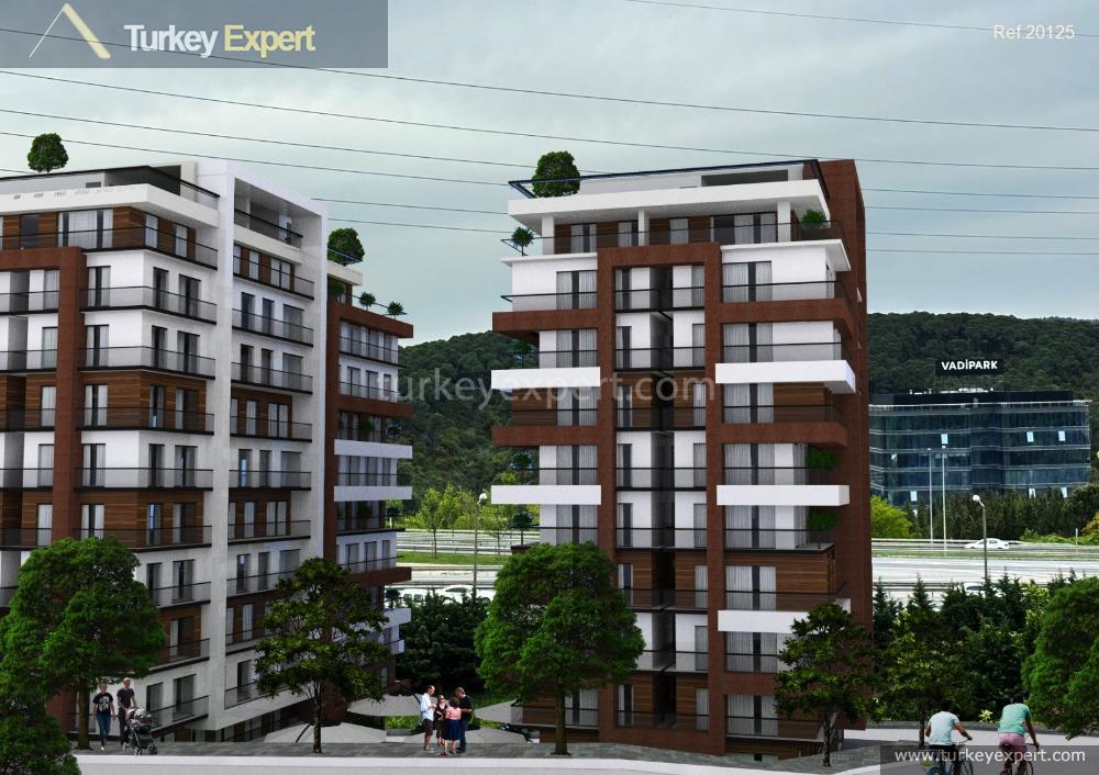 01lifestyle apartments with stunning forest views in istanbul kagithane