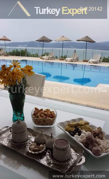 104seaview apartment for sale in bodrum gulluk intertwined with nature3