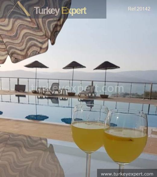 105seaview apartment for sale in bodrum gulluk intertwined with nature4