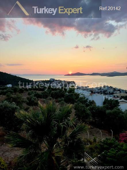 seaview apartment for sale in bodrum gulluk intertwined with nature12