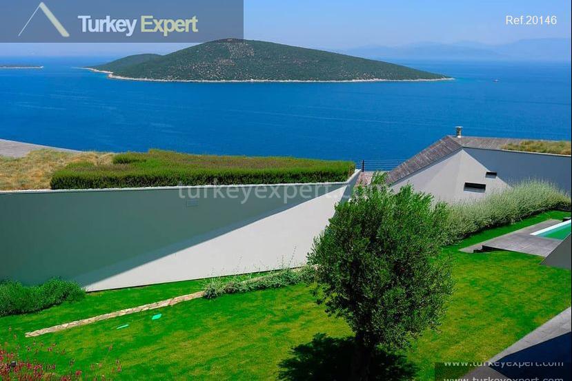107upscale mansion with an exceptional design in bodrum turkbuku16