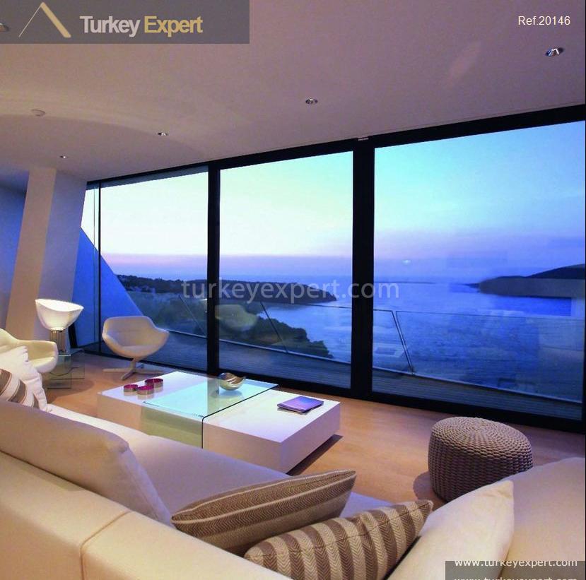 upscale mansion with an exceptional design in bodrum turkbuku15