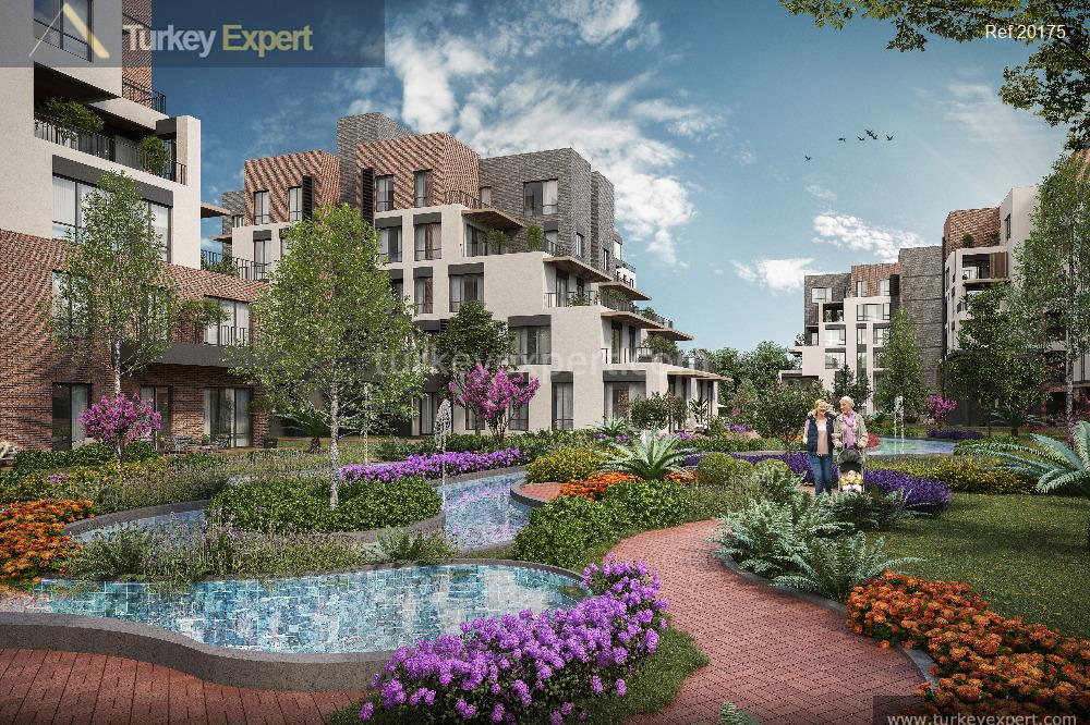 Upscale residences in Istanbul Kucukcekmece at a prime location 1