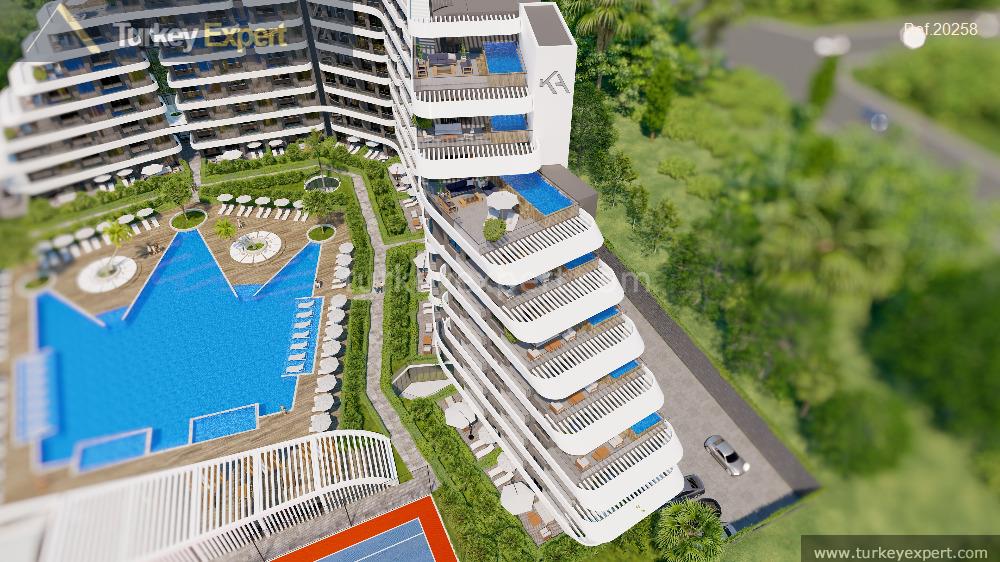 Smart holiday homes with impressive infrastructure in Antalya Altintas 0