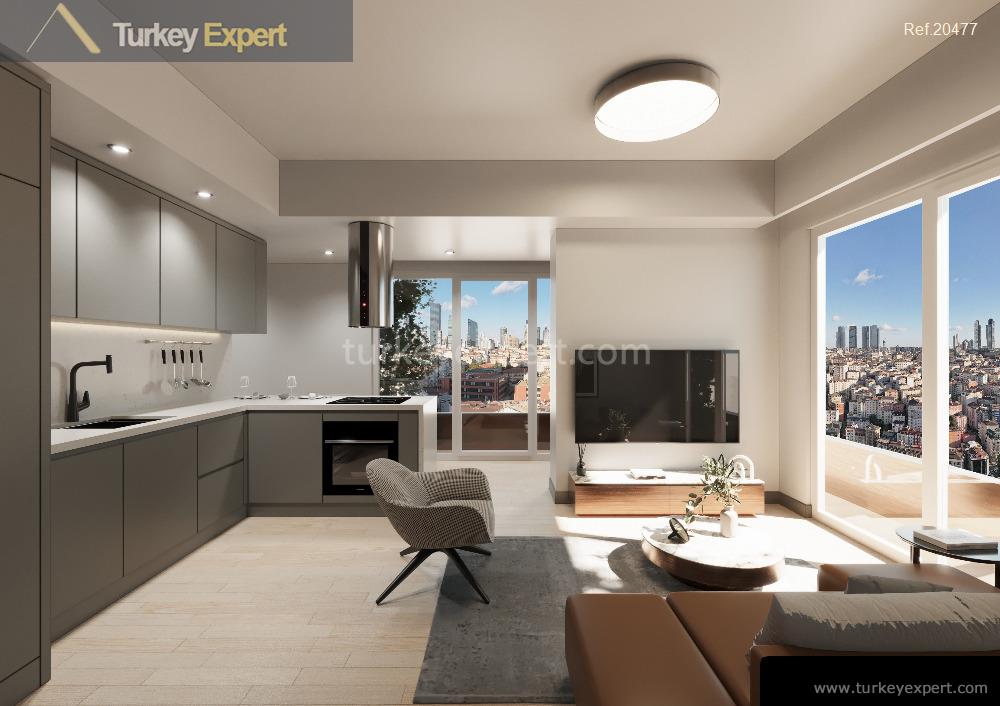 Luxury lifestyle smart homes for sale in Istanbul Kagithane 2