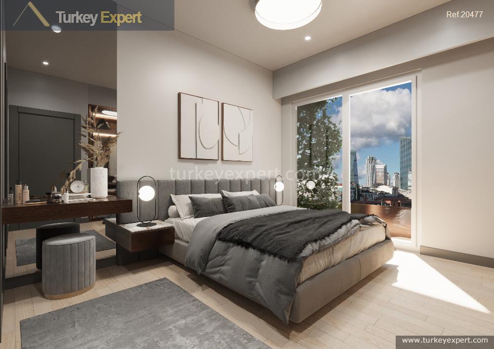 Luxury lifestyle smart homes for sale in Istanbul Kagithane 3