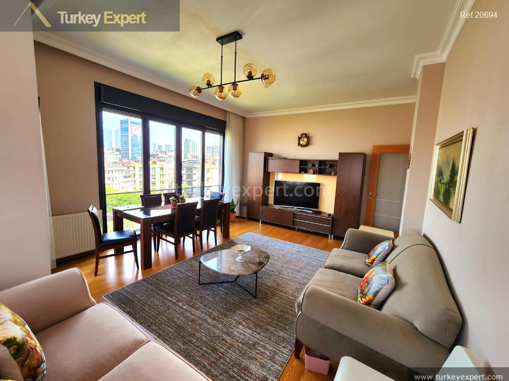 Besiktas Istanbul flat for sale with sea views 1