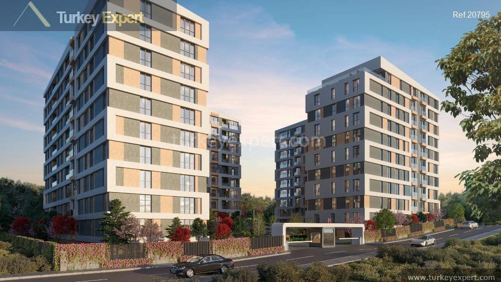 Современная жизнь в престижном жилом комплексе Башакшехира 1