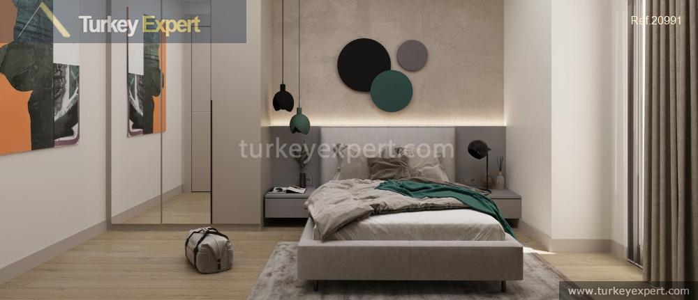 Newly completed modern apartments in Istanbul Besiktas 0