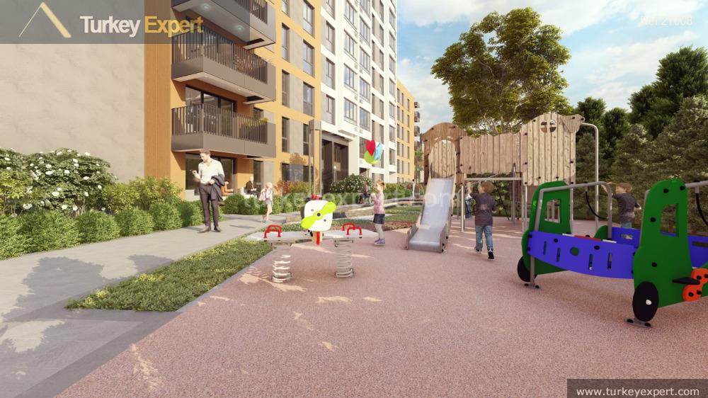 Boutique apartments in Istanbul Sancaktepe with access to the Metro 1