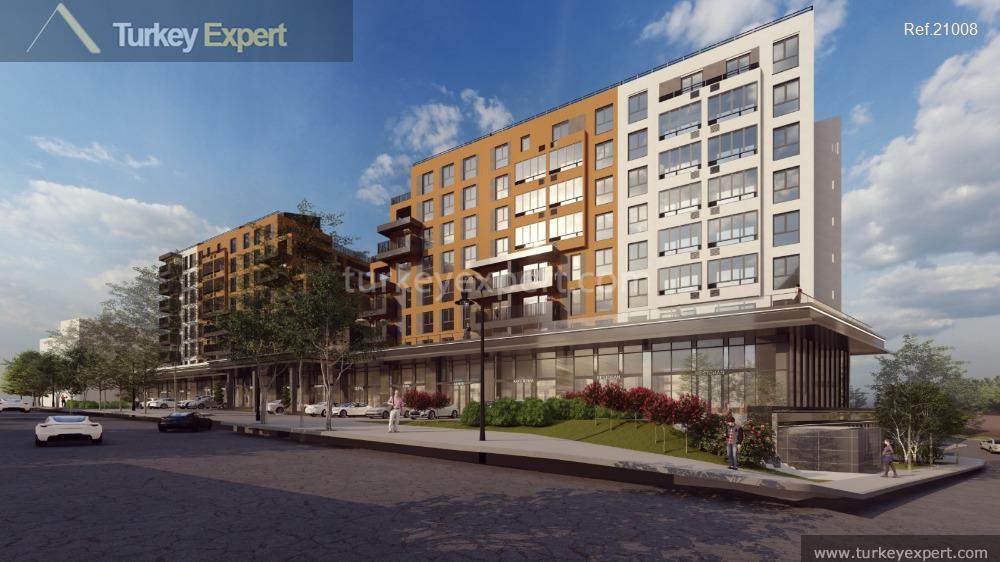 Boutique apartments in Istanbul Sancaktepe with access to the Metro 2