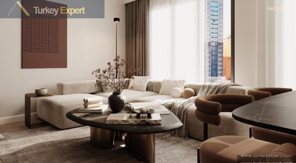 Contemporary flats near the TEM highway in Istanbul, Gaziosmanpasa 1