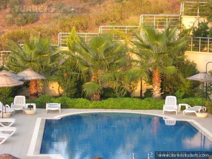 Bodrum Güllük�te deniz manzaralı daire