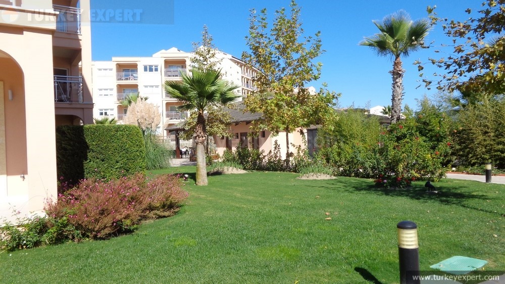 Fully furnished apartment  for sale in Kusadasi Golf Resort with a rental income 0