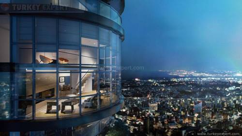 Floor-to-ceiling windows with sea view, Yeditepe Kadikoy project