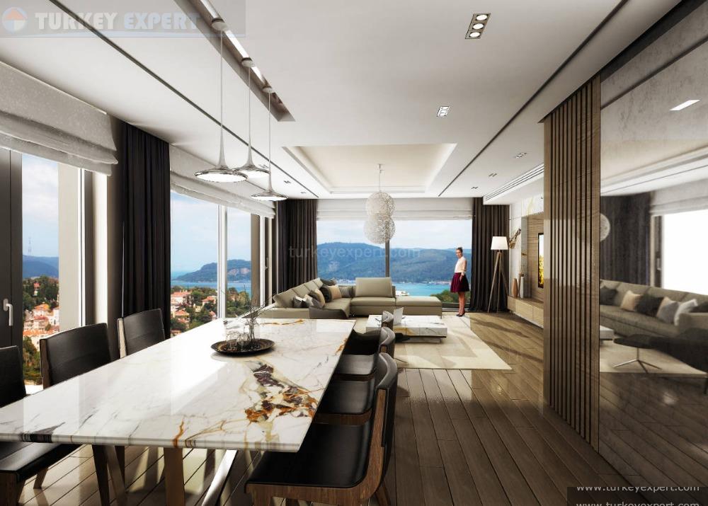 luxury duplex apartments with bosporus8
