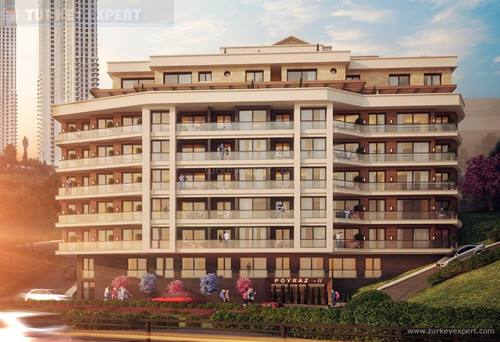 New apartments for sale in Bomonti, central location close to Taksim, great value