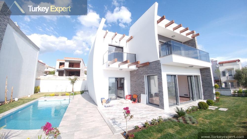 Kuşadası�nda satılık deniz manzaralı akıllı ev