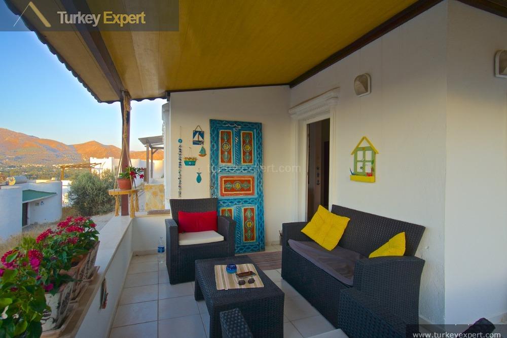 Bodrum Gümüşlük�te satılık deniz manzaralı ev