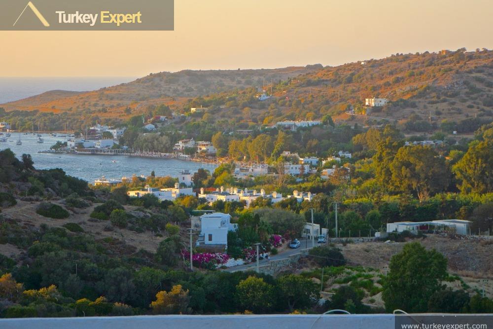Bodrum Gümüşlük�te satılık deniz manzaralı ev
