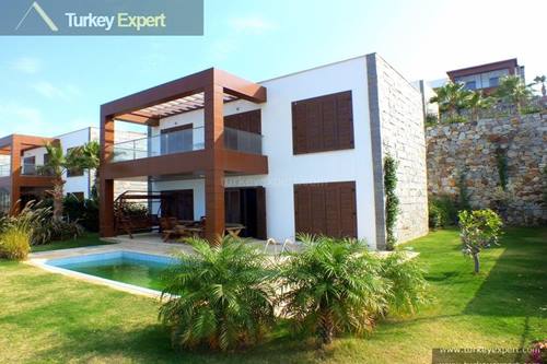 Villa for sale in Bodrum Gumusluk with private pool and amazing sea views