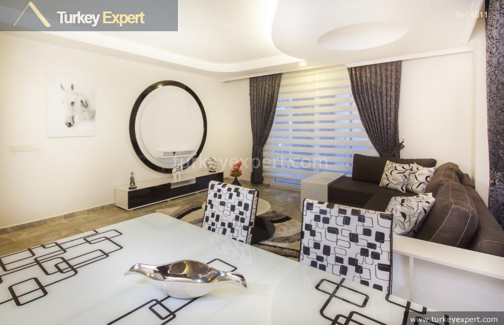 A variety of apartments in Oba Alanya offering lovely views over the Mediterranean sea 1