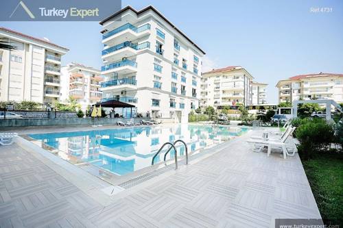 Spacious apartments for sale in Alanya, near the beach