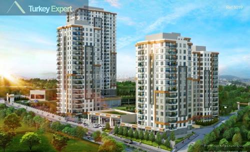 Family friendly, recreational complex with modern apartments near Halkali, Istanbul