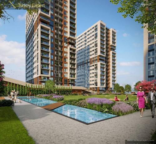 Apartments for sale near Istanbul center in a government-backed project