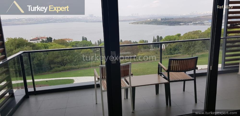 Amazing sea views apartments with ecological landscape architecture for sale in Istanbul Kucukcekmece 0