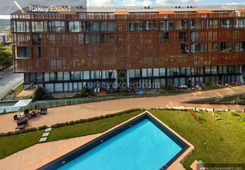 Luxury completed apartments in Istanbul for sale, move-in now and pay in 60 installments