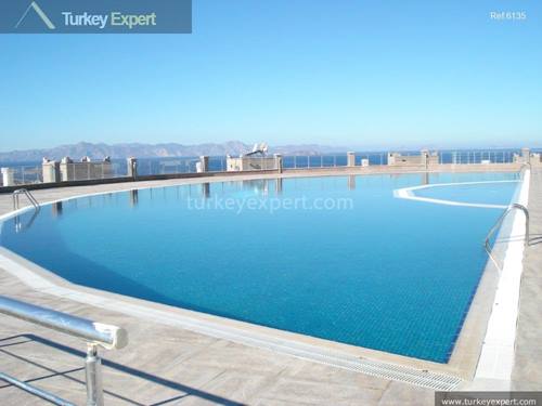 Top floor apartment with sea views for sale in Bodrum Gumusluk