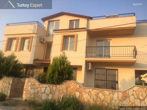 Private, independent 2 houses for sale with shared pool and sea views