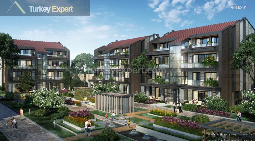 Eco-friendly, modern apartments by the new metro station in Cekmekoy 0