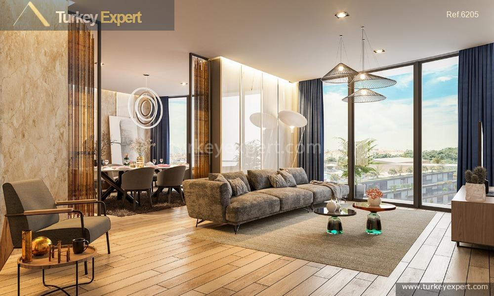 Modern residential flats for sale in Istanbul Fikirtepe 1