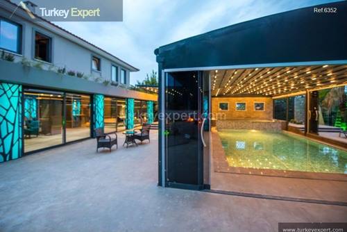 Amazing modern villa for sale in Fethiye with high-end details for ultimate comfort