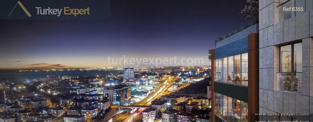 5modern apartments for sale in kadikoy with views towards the34